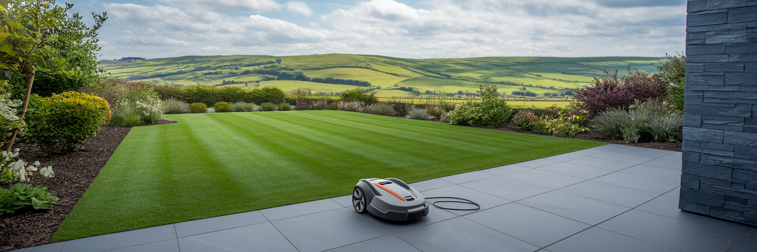 How Robotic Mowers Master Northern Ireland's Lawns