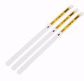 DEWALT 300mm hacksaw blades 3-pack with 32TPI, 24TPI, and 18TPI for metal cutting, shown in the product image