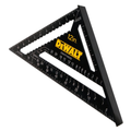 DEWALT 12-inch square tool with stainless steel blade and ergonomic handle, ideal for precise woodworking and construction projects.