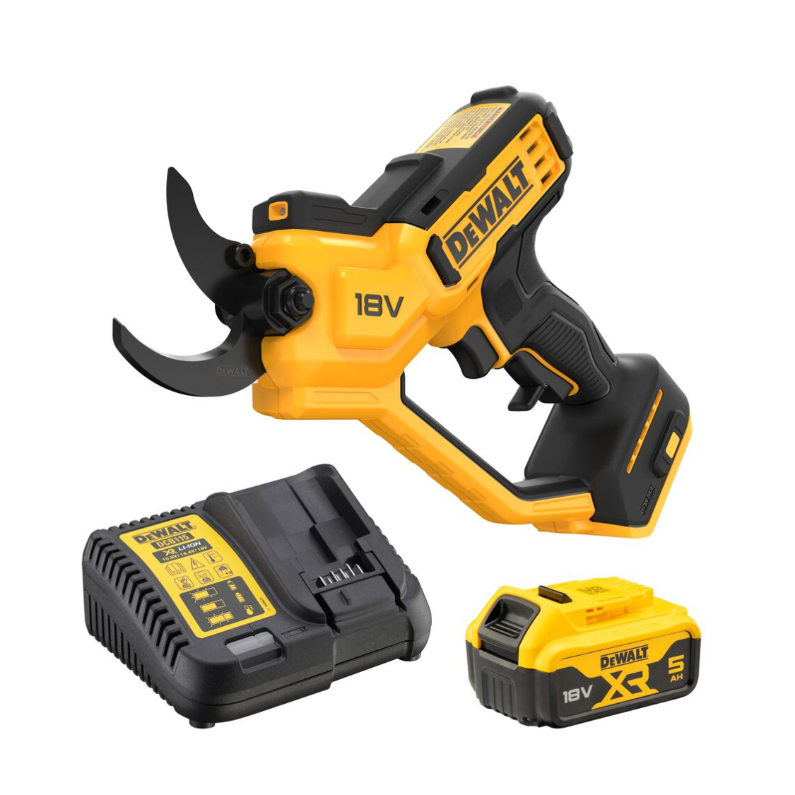 DEWALT 18V XR PRUNER - 1 X 5.0AH - Gerni NI