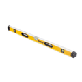 DEWALT box beam level, 120cm (4ft), measuring tool with bubble vials for accurate leveling and alignment.