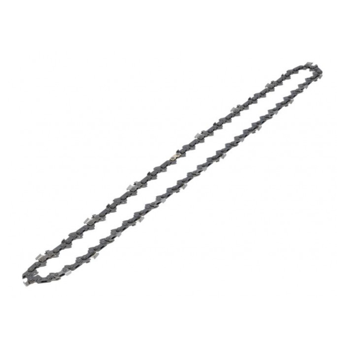 DEWALT 35cm chainsaw chain 0.325 inch for power tools, shown with sharp cutting teeth and durable metal construction.