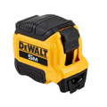 DEWALT compact 5-meter tape measure with black and yellow casing, displayed on a plain background.