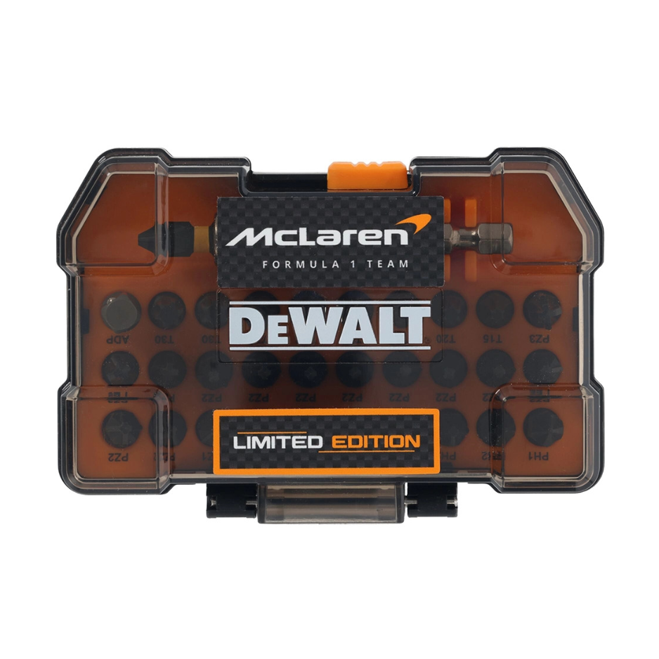 DEWALT 32-piece FLEXTORQ screwdriver and socket set with ergonomic handles and durable chrome finish for versatile tools.