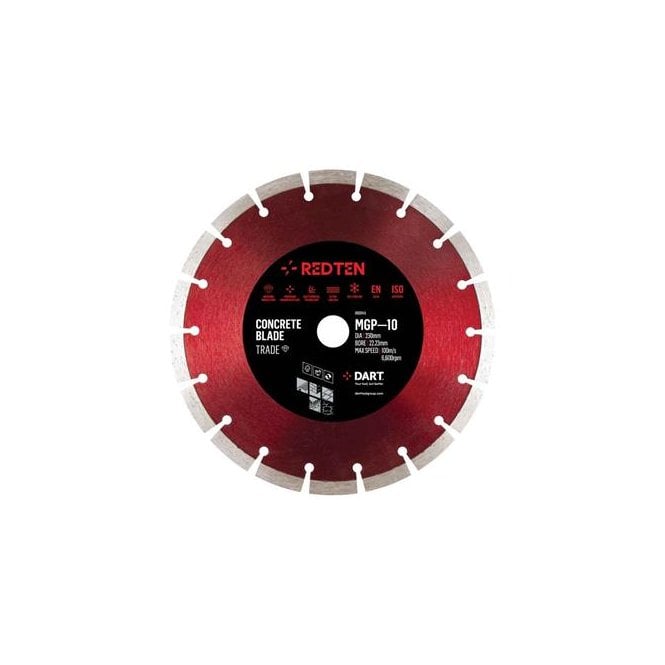 DART RED TEN TRADE MGP-10 DIAMOND BLADE 350D - Gerni NI
